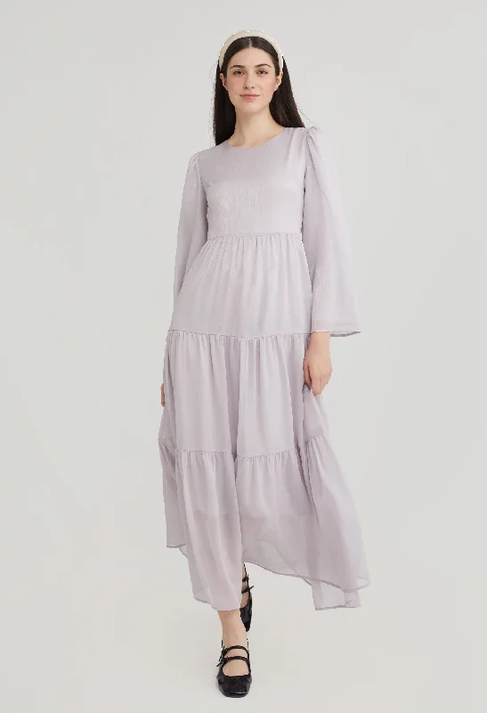 Bell Sleeve Prarie Maxi Dress