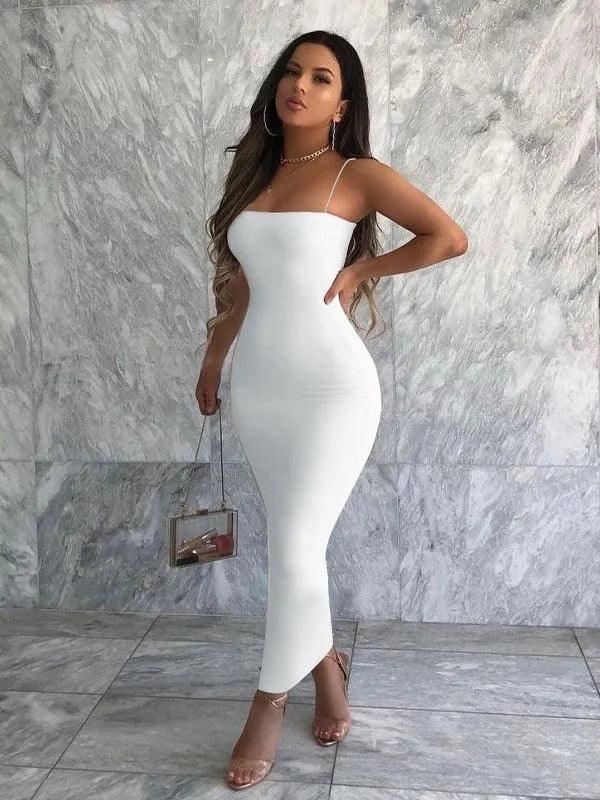 Summer Bodycon Maxi Dress