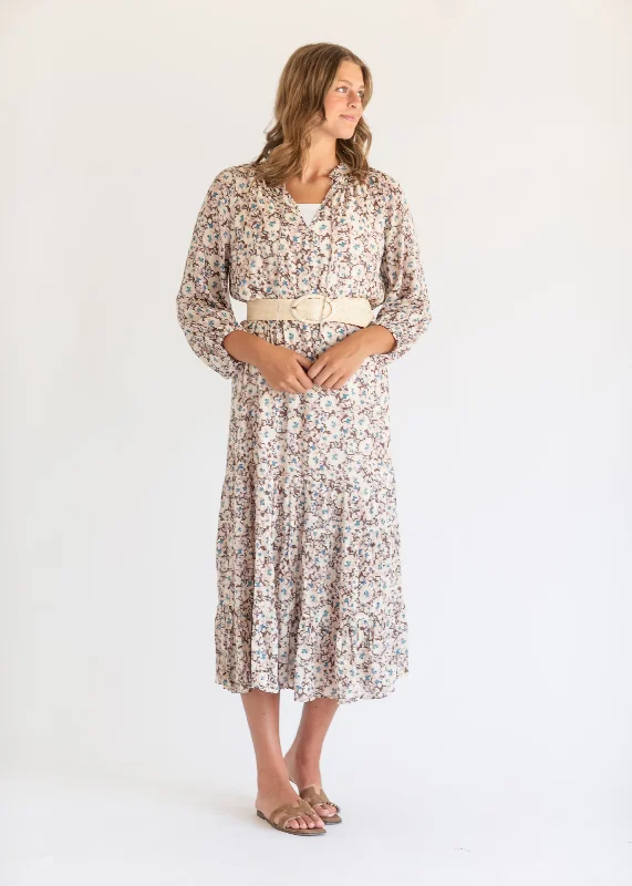 Char La Paz Floral Midi Dress - FINAL SALE