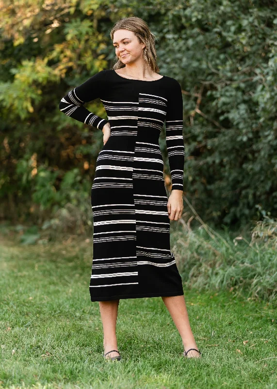 Steve Madden® Rayssa Black Sweater Dress