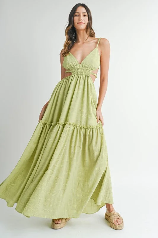 Summer Solstice Tiered Maxi Dress