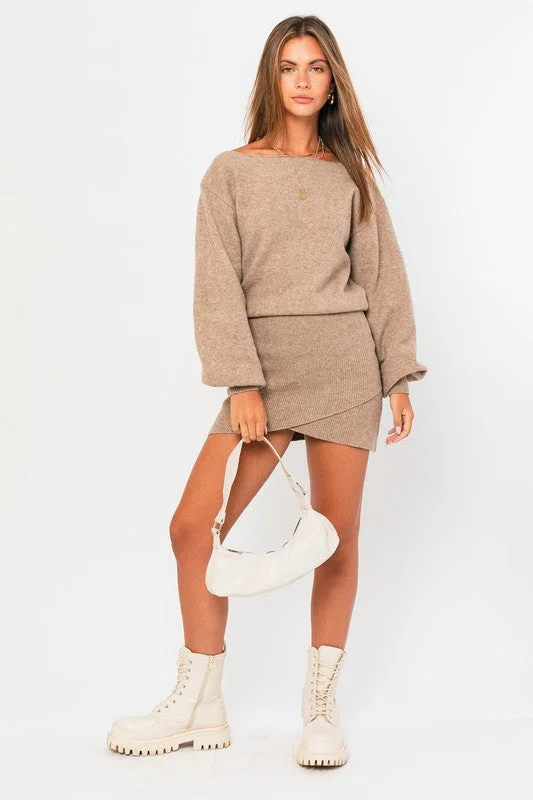 PREORDER - Ashton Sweater Mini Dress