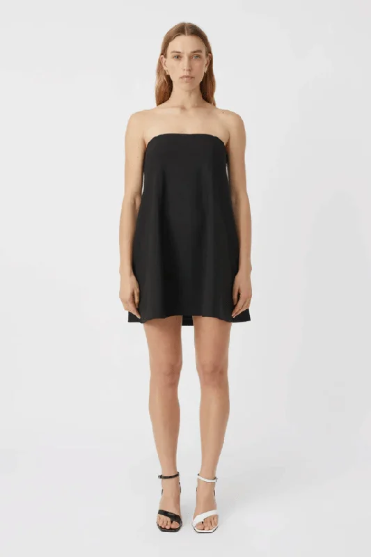 Vendome Mini Dress Black