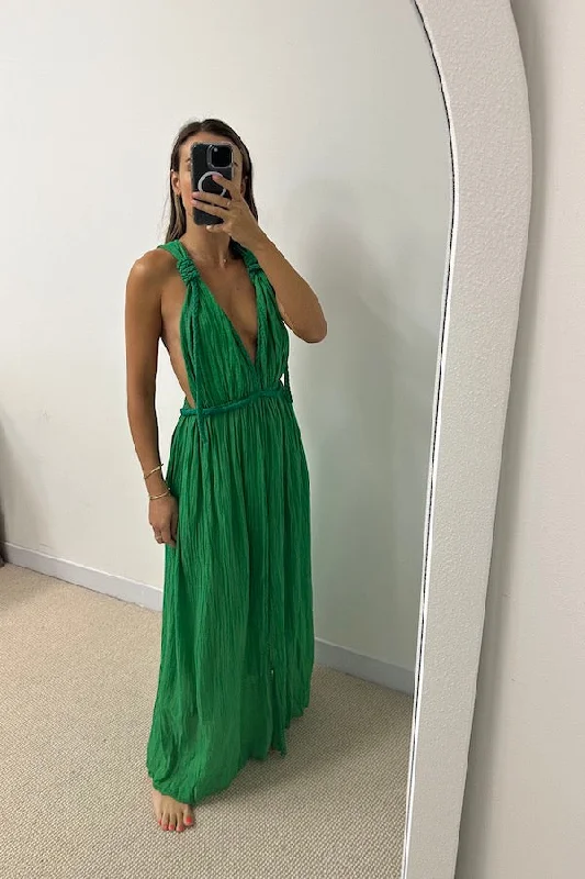 Renee Dress Emerald