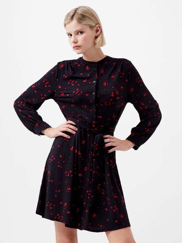 Floramour Meadow Long Sleeve Tie Dress