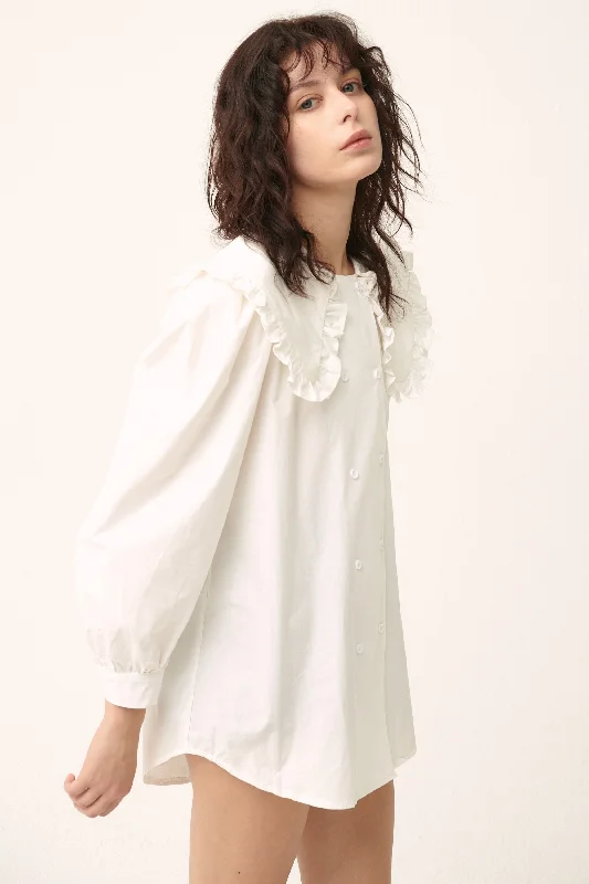 Penelope Puff Sleeve Shirt/Dress