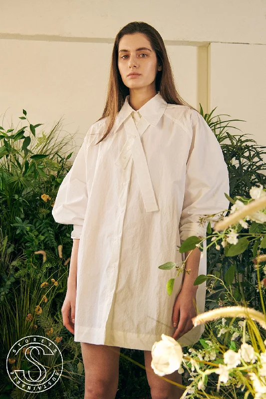 Recycled Nylon Shirt Dress