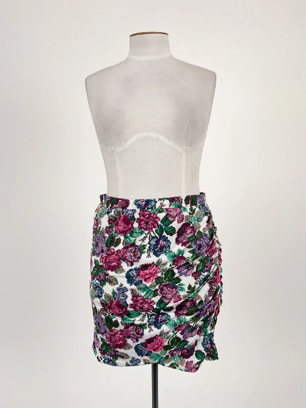 Charlo | Multicoloured Casual Skirt | Size 14