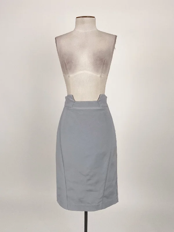 CUE | Grey Workwear Skirt | Size 8