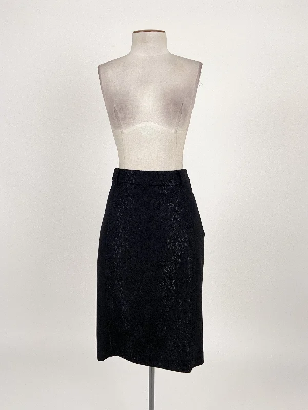 Kate Sylvester | Black Workwear Skirt | Size S